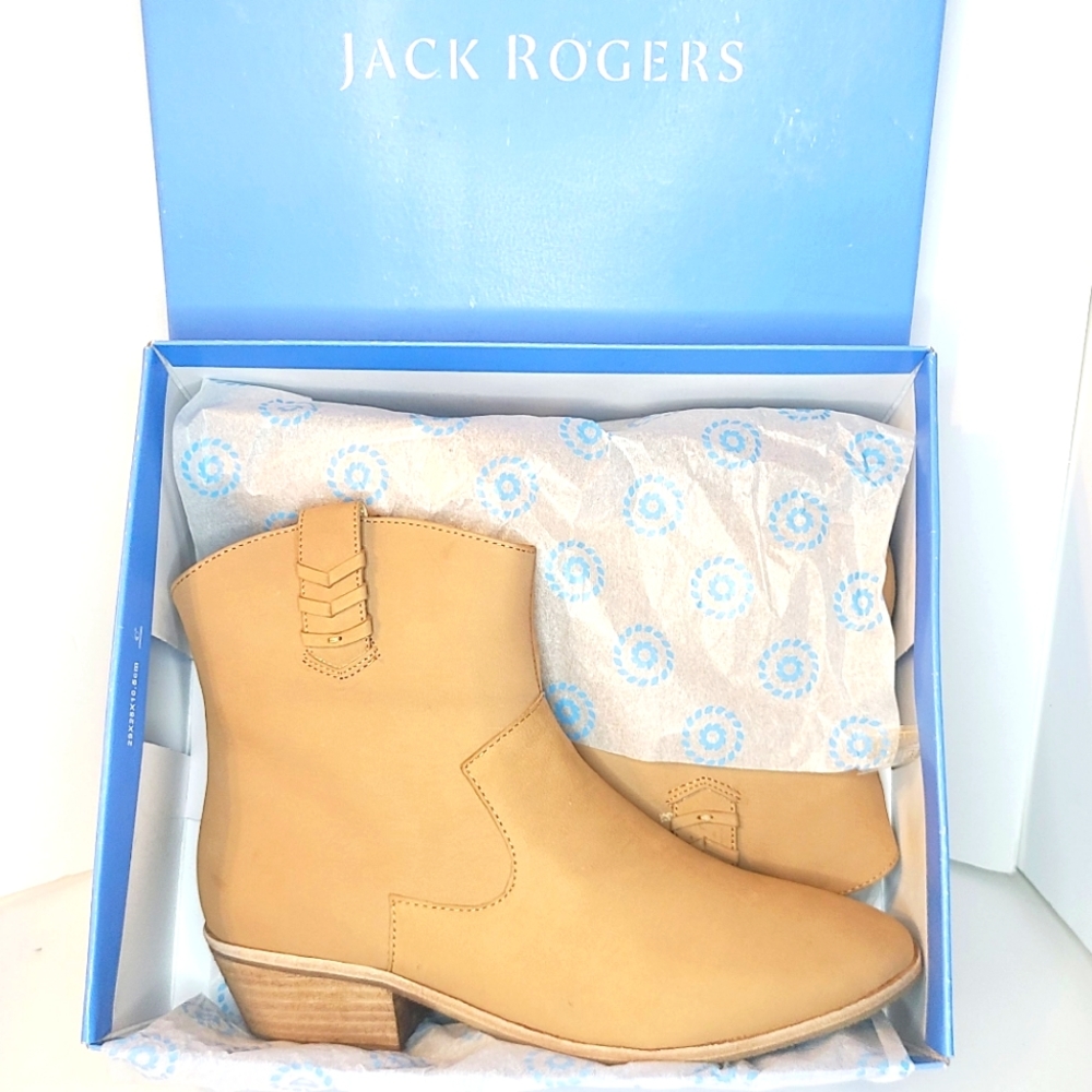 Jack Rogers Stella Pull On Boot Oak Size 9M